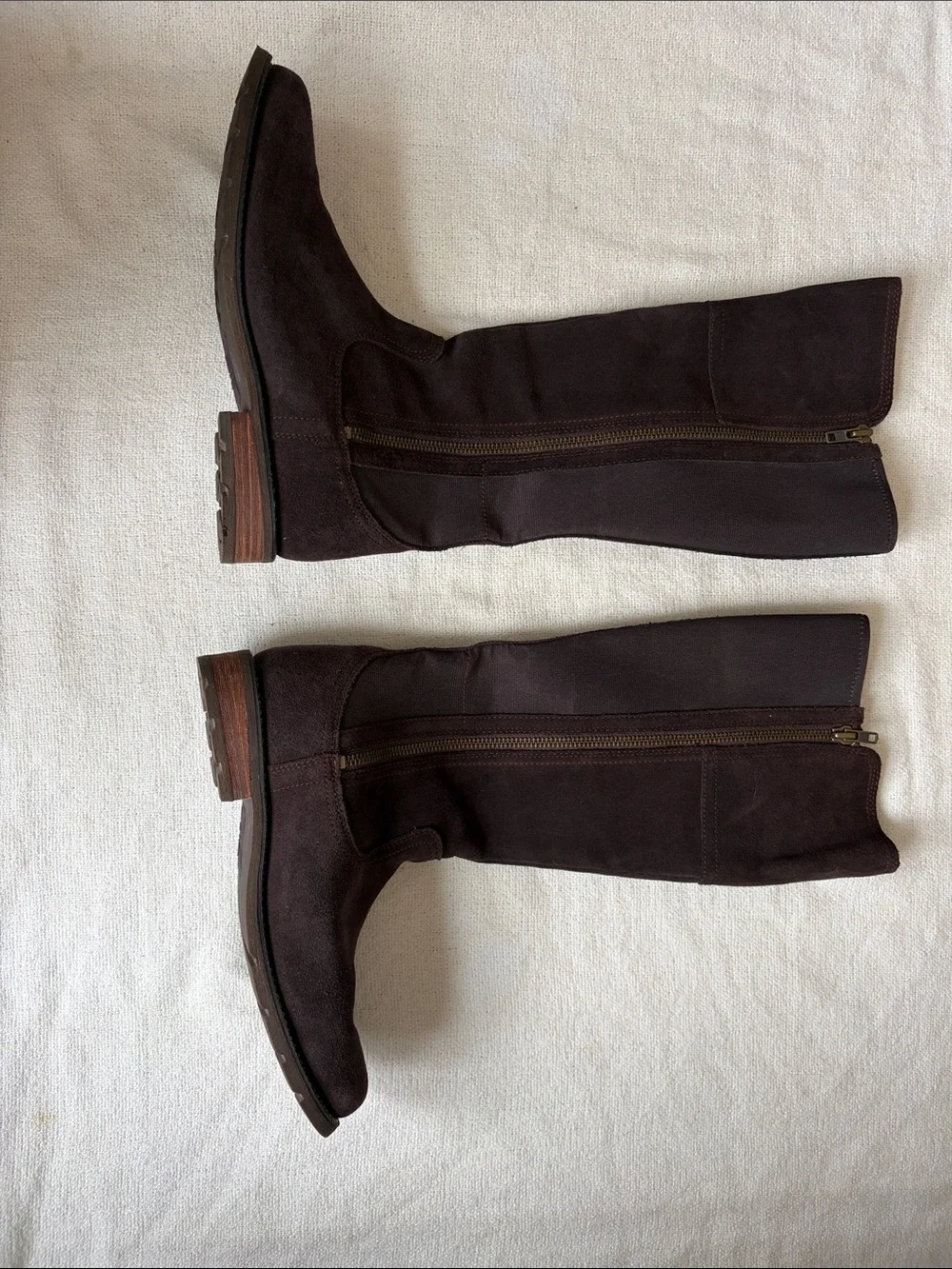Ariat Dark Brown Suede Over-the-Knee Riding Boots